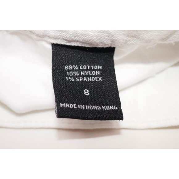 Victoria Secret London Jean Stretch Premium Quality Denim Capris Size 8 - Picture 8 of 8